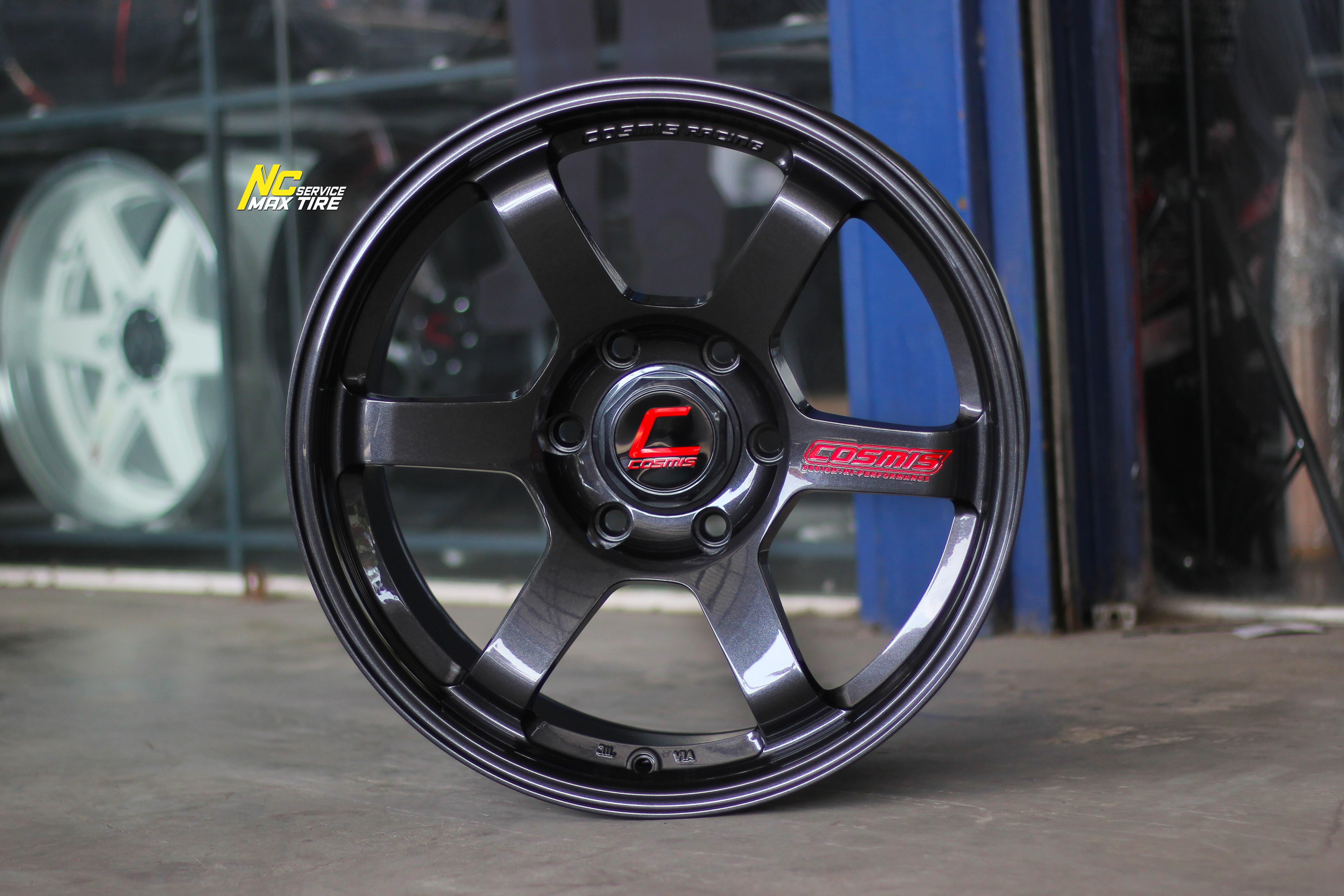ล้อแม็กขอบ18 / Cosmis / RG-06SR / เทากันเงา / สำหรับรถกระบะ / 18×9.0 6H139.7 ET0 / SUV PPV / NC