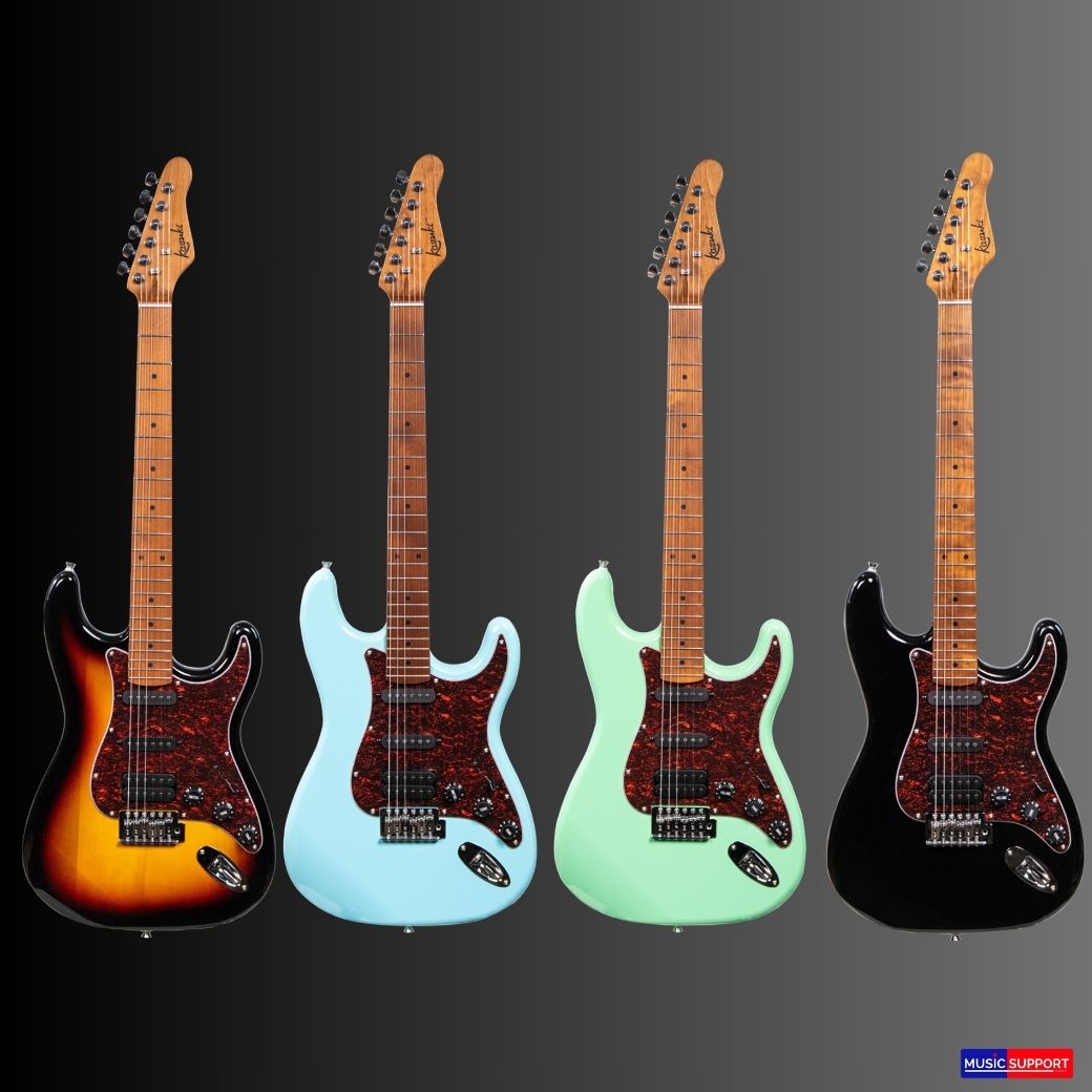 Kazuki กีตาร์ไฟฟ้า First Motive Roasted Maple Strat FMT02