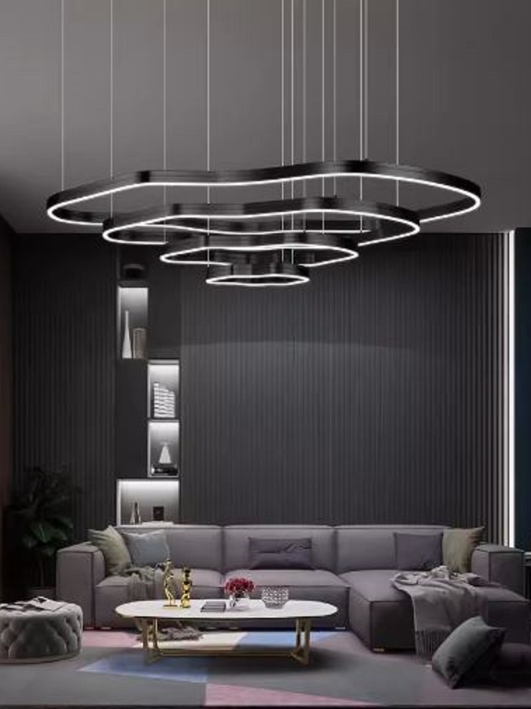 CT206A237 SOTMIA chandelier duplex floor โคมระย้า โคมโถงบรรได แชนเดอเรีย Lamp ไฟยาว