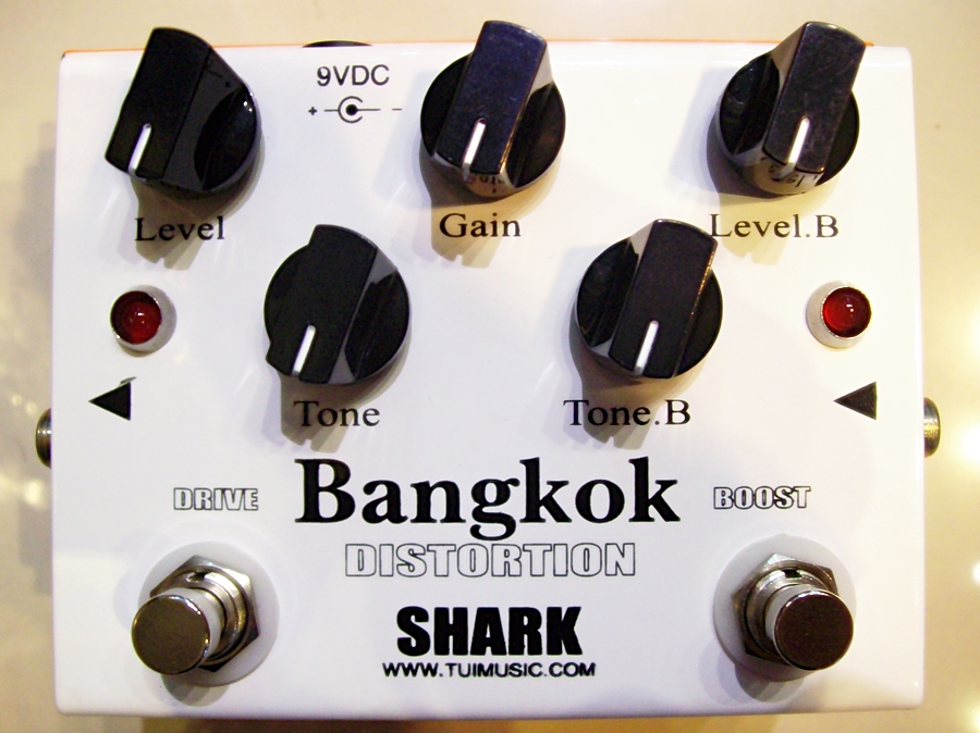 Shark Bangkok Distortion Guitar Effect Pedal