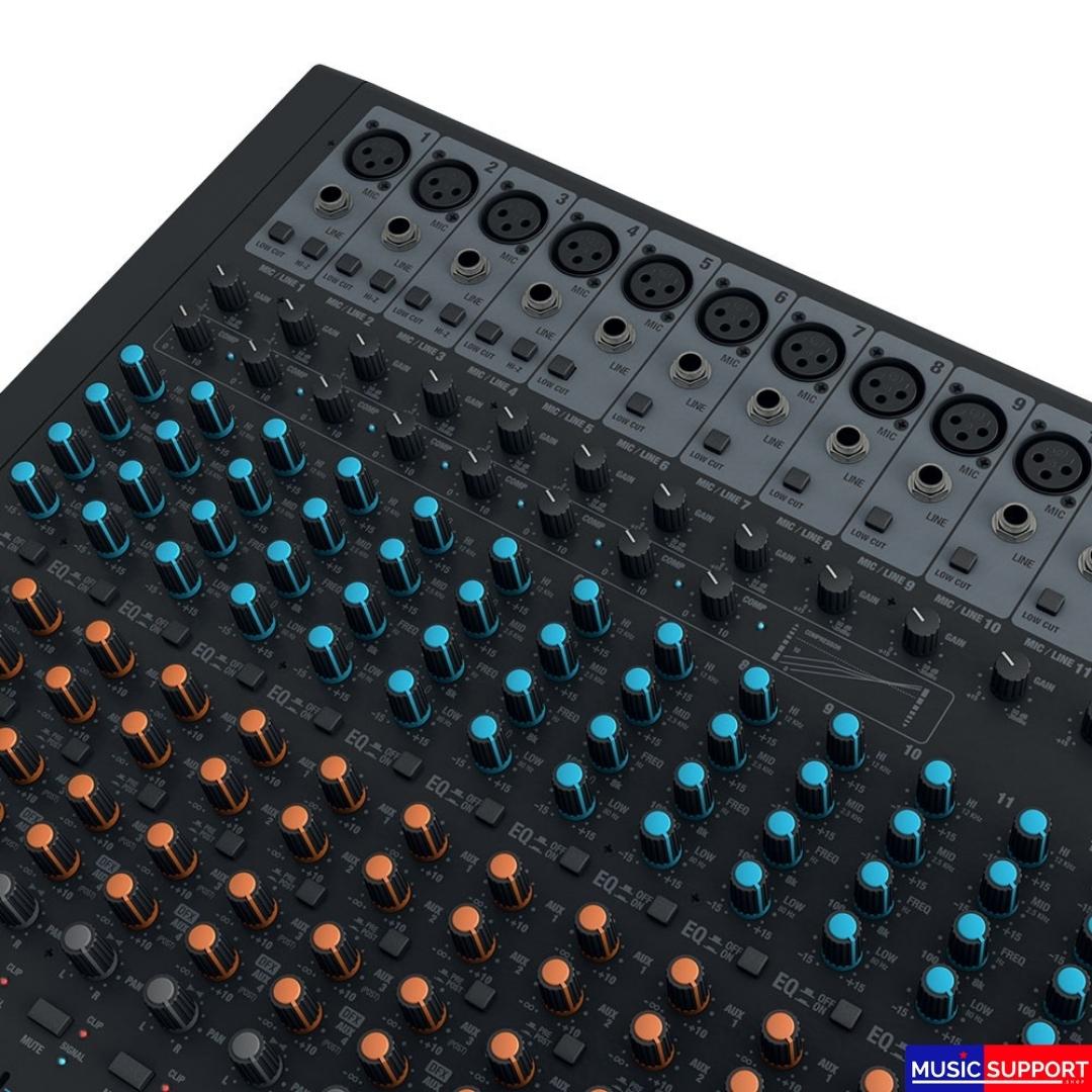 LD Systems VIBZ 24 DC 24 Channel Mixing Console with DFX and Compressor