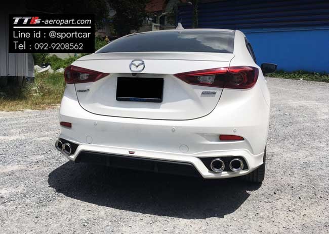 ชุดแต่งMazda3 2018 2017 ทรง JAB สเกิร์ตแต่งMazda3 Skyactiv ชุดแต่งรอบคัน มาสด้า3 แต่งสวย