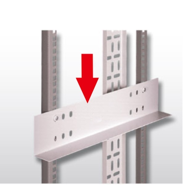 19" GERMANY G7-080XX Rack Accessories Cassis Guide Set (2pcs/set) ฉากรับอุปกรณ์