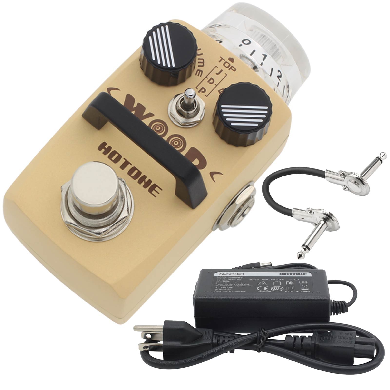 เอฟเฟ็คกีตาร์ไฟฟ้า Hotone"wood" acoustic. Guitar simul#sac-1