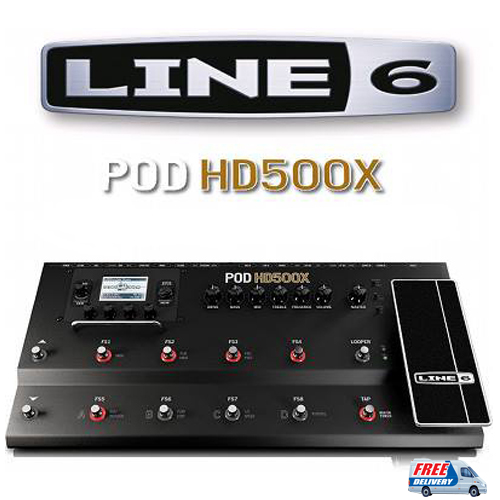 Line 6 POD HD500X เอ็ฟเฟ็คกีตาร์ไฟฟ้า