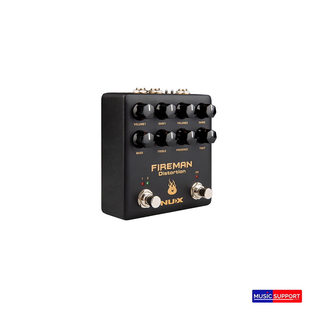 NUX Verdugo Series Stompboxes เอฟเฟ็คก้อน NDS-5 Fireman Distortion