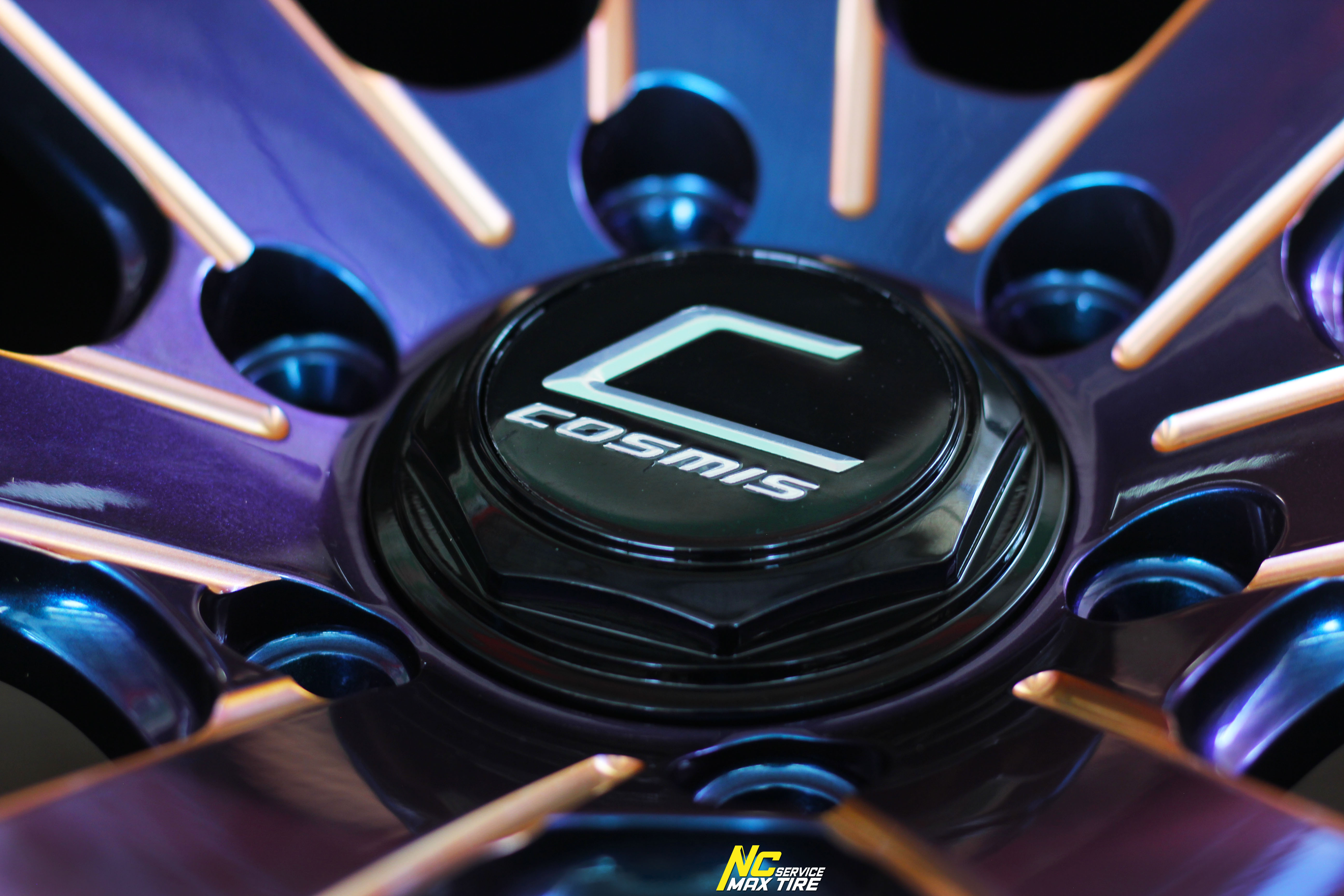 ล้อแม็กขอบ18 / Cosmis / FATTAH SPORT-VIP / 18x9.0 6H139.7 ET25 / ล้อแม็กสีน้ำเงินเฉดพาวเวอร์+ขอบดำ+CNCข้างก้าน+CNCตัวหนังสือ / Custom Color / PowerBlue / SUV / PPV / NC / ล้อแม็กสวยๆ