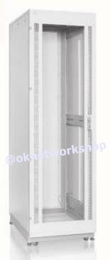 G4-60627 19” GERMAN SERVER RACK 27U, (60 x 60 cm.) Two-Tone White-Gray