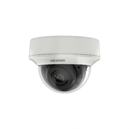 HIKVISION DS-2CE5AD8T-VPIT3ZF Analog Ultra-Low Light, 2.7mm - 13.5mm Auto focus, Vandal, Dome Camera, 2 MP CMOS, 1920 × 1080 resolution, 130db true WDR, up to 60m smart IR distance, Water and dust resistant IP67