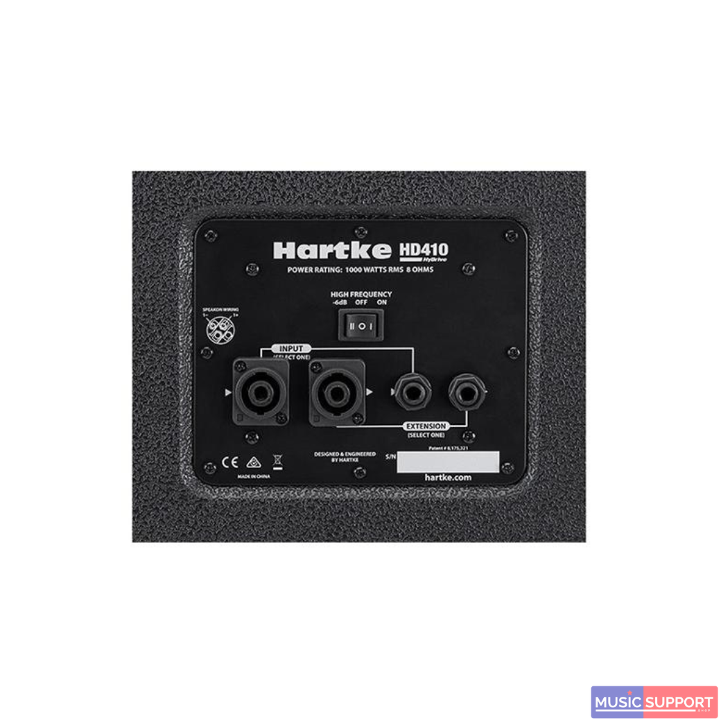 Hartke HD-410 Hydrive Bass Cabinet 4X10 1000W