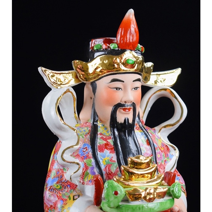 CT124B081 HAOYUN #ฮกลกซิ่ว ยกเซ็ท เทพจีน เทพเจ้าแห่งความสมบูรณ์ เทพเจ้าจีน Hog Xiu เสริมฮวงจุ้ย Hok Lok Siew