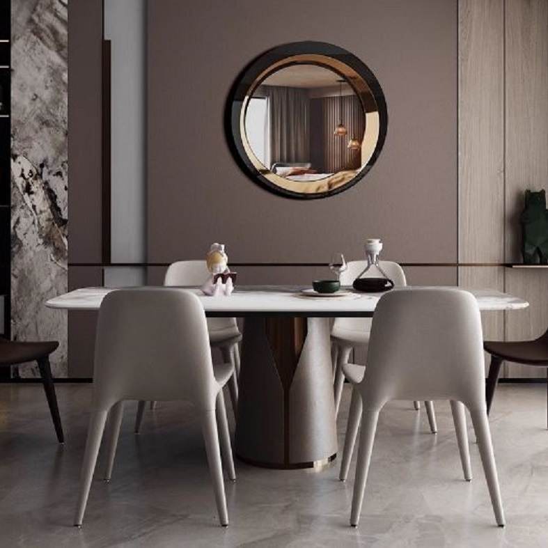 CT218G014 SOSHOKU กระจกตกแต่งผนัง ตกแต่งบ้าน ร้านอาหาร Wall decoration กระจกฮวงจุ้ย