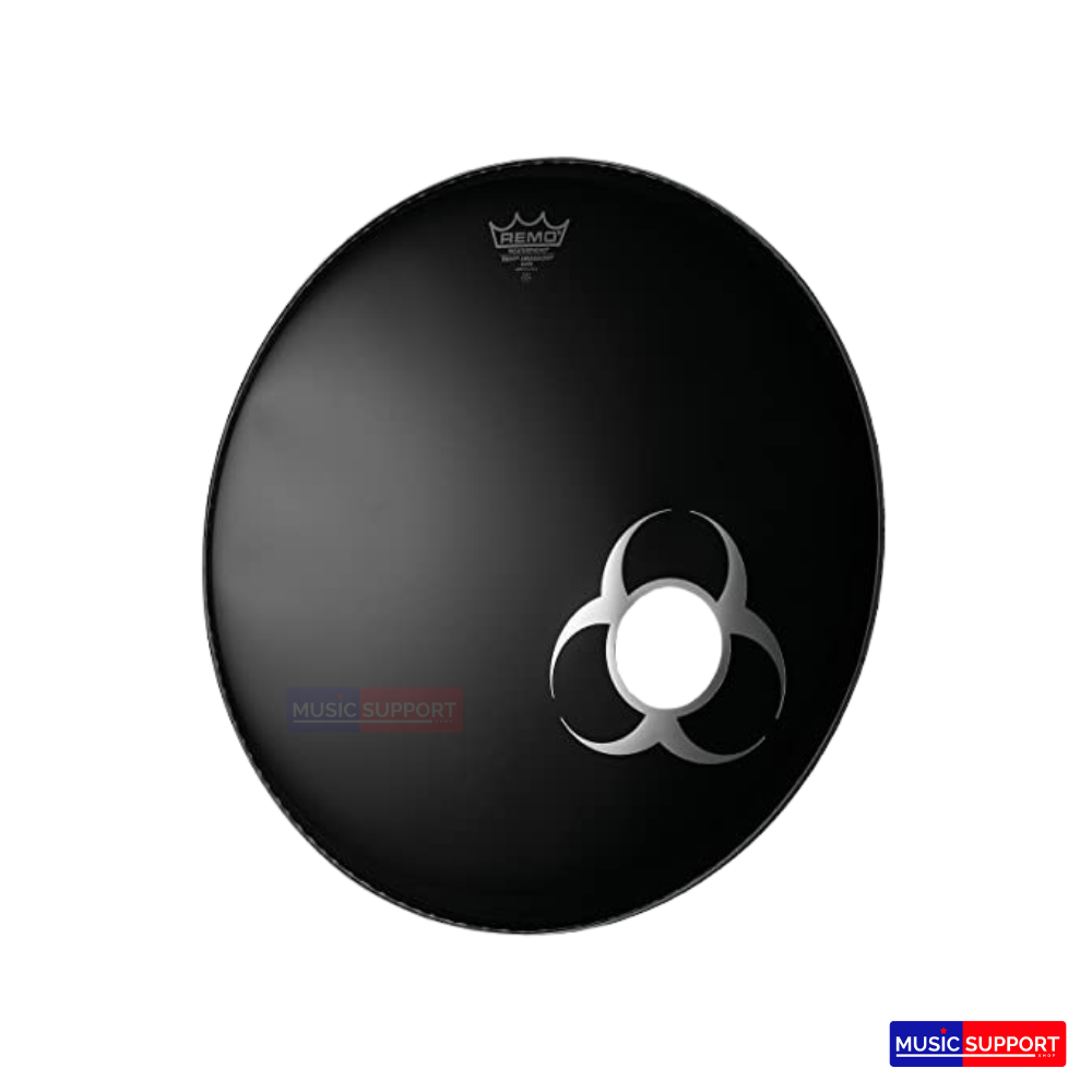 สติ๊กเกอร์หนังกลอง Remo Chrome Graphic Dynamo Sticker