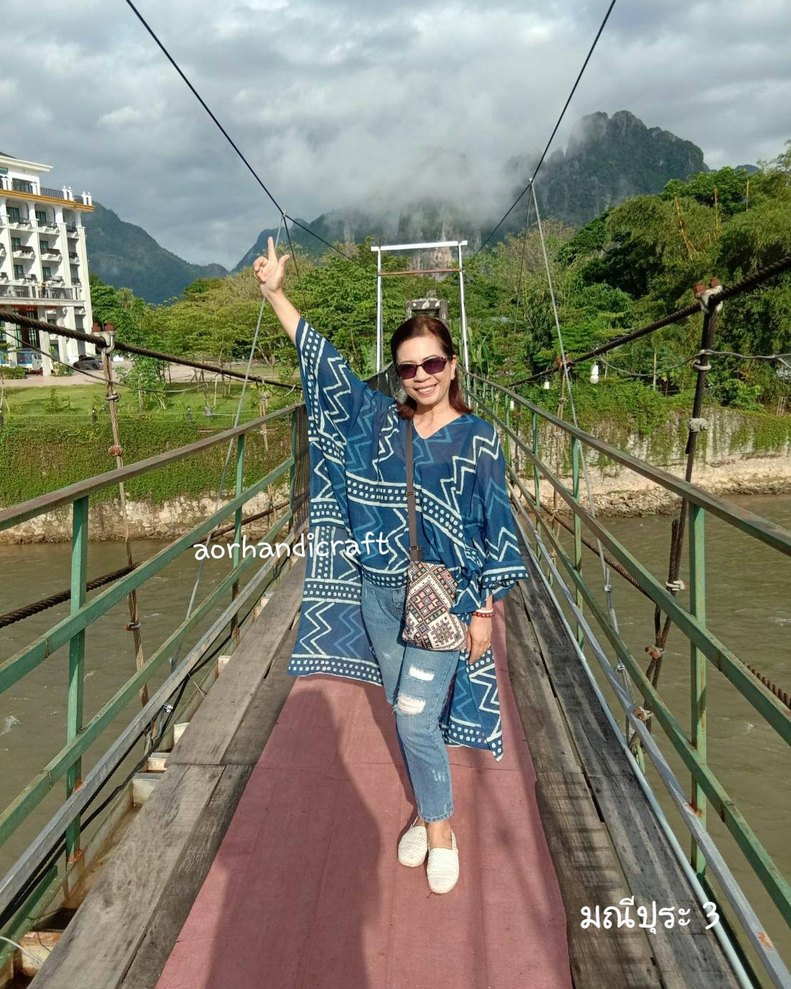 ลูกค้ารีวิว l เดรสหางยาวผ้าอินเดีย