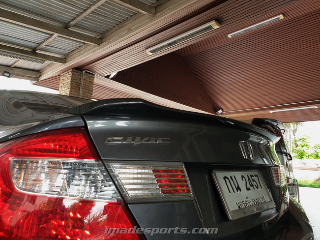 Civic FB Spoiler หลังทรง DuckTail