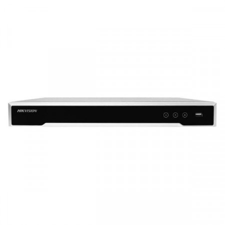 Hikvision DS-7616NI-K2 NVR 16 ports, H.265+ compression effectively reduces the storage space by up to 75%, HDMI video output at up to 4K resolution