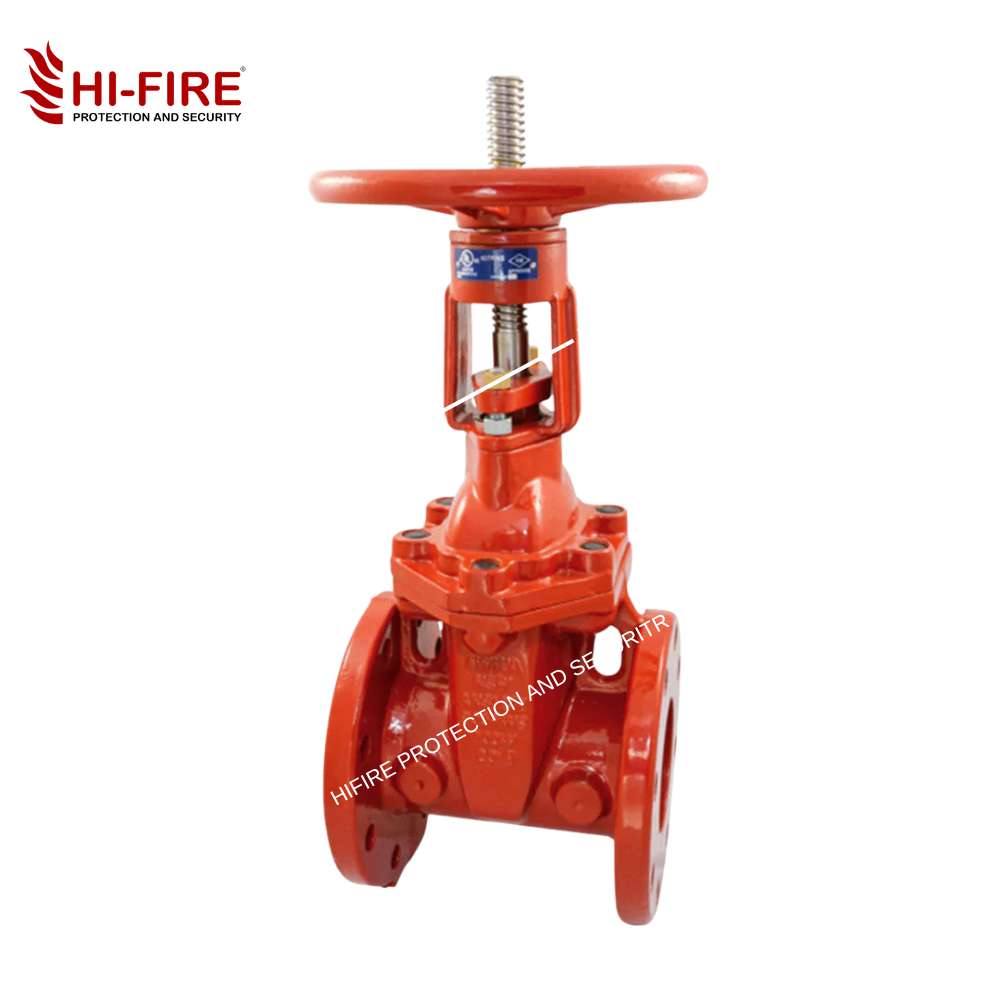 "NIBCO" OS&Y Gate Valve,F-607-RWS, 2.5", FL, DI, 300 PSI., UL/FM. หน้าแปลน ANSI150