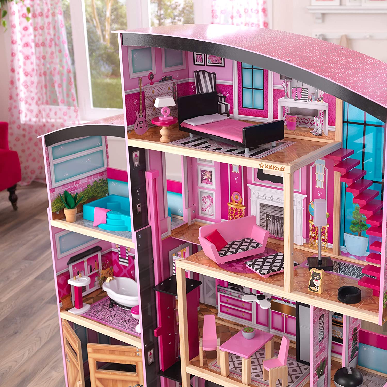 KidKraft Shimmer Mansion Dollhouse บ้านตุ๊กตา