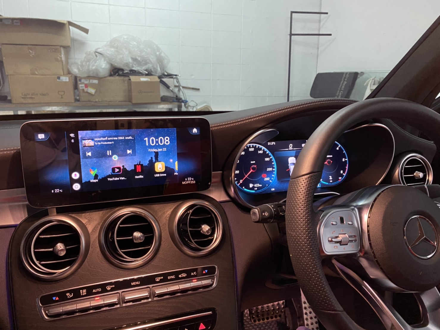 Unlock Benz ปลดล็อค Apple carplay / Android auto 2016-2019
