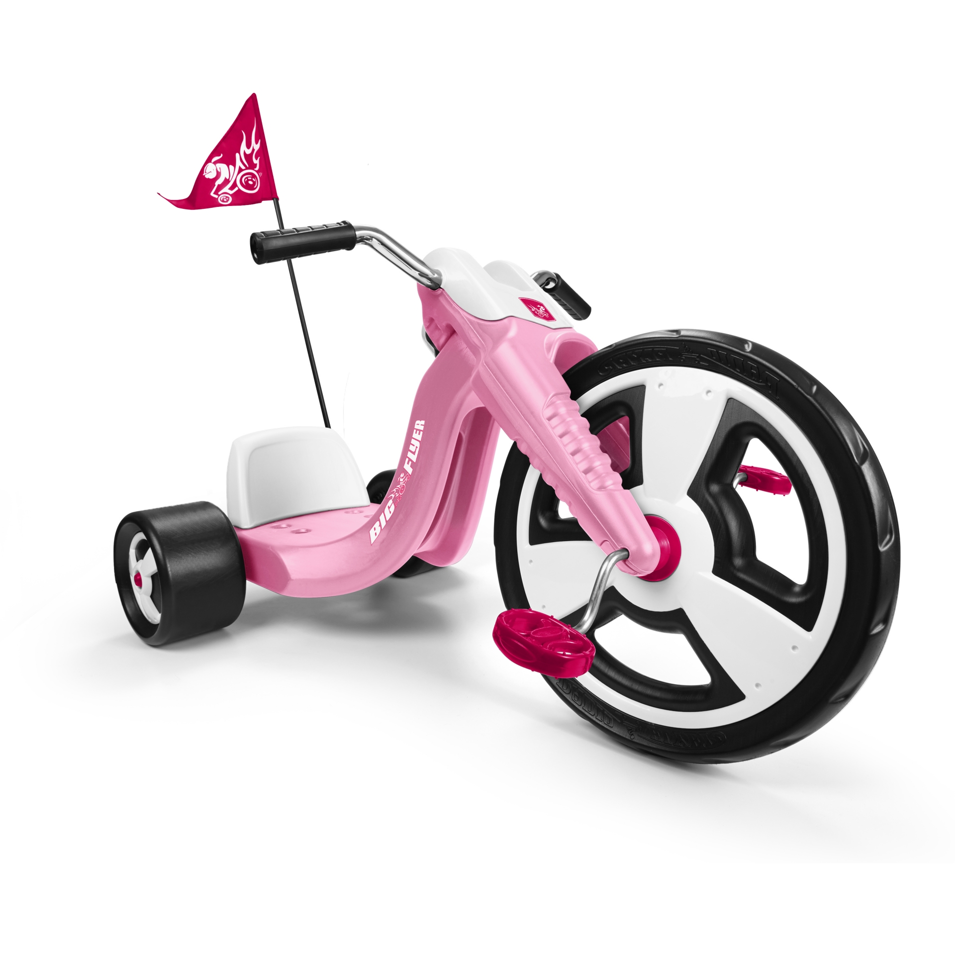 Radio Flyer Big Flyer Sport, Pink จักรยานสามล้อ สไตล์รถชอปเปอร์