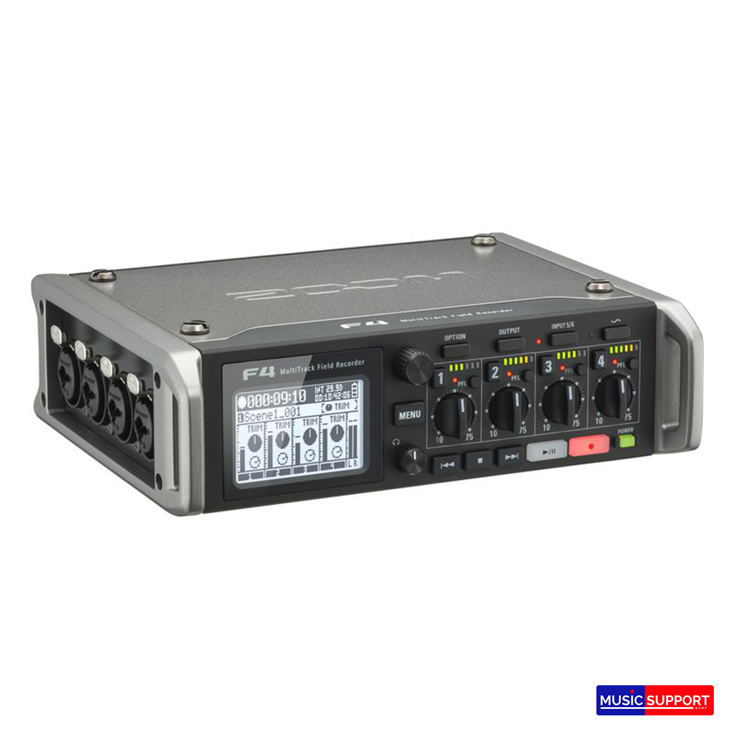 Zoom F4 Multitrack Field Recorder