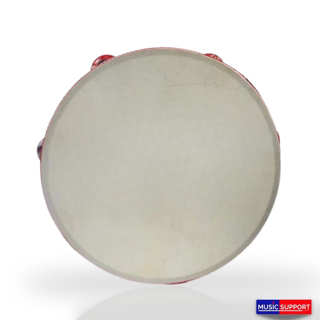 Tamborine แทมโบลินไม้ แบบหนัง 10 นิ้ว / TW-02
