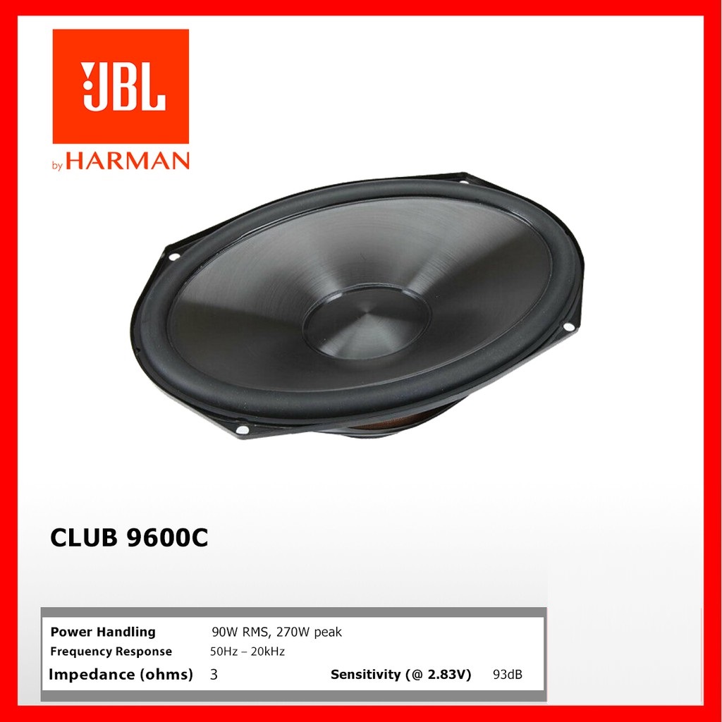 JBL CLUB 9600C ลำโพง6x9ติดรถยนต์