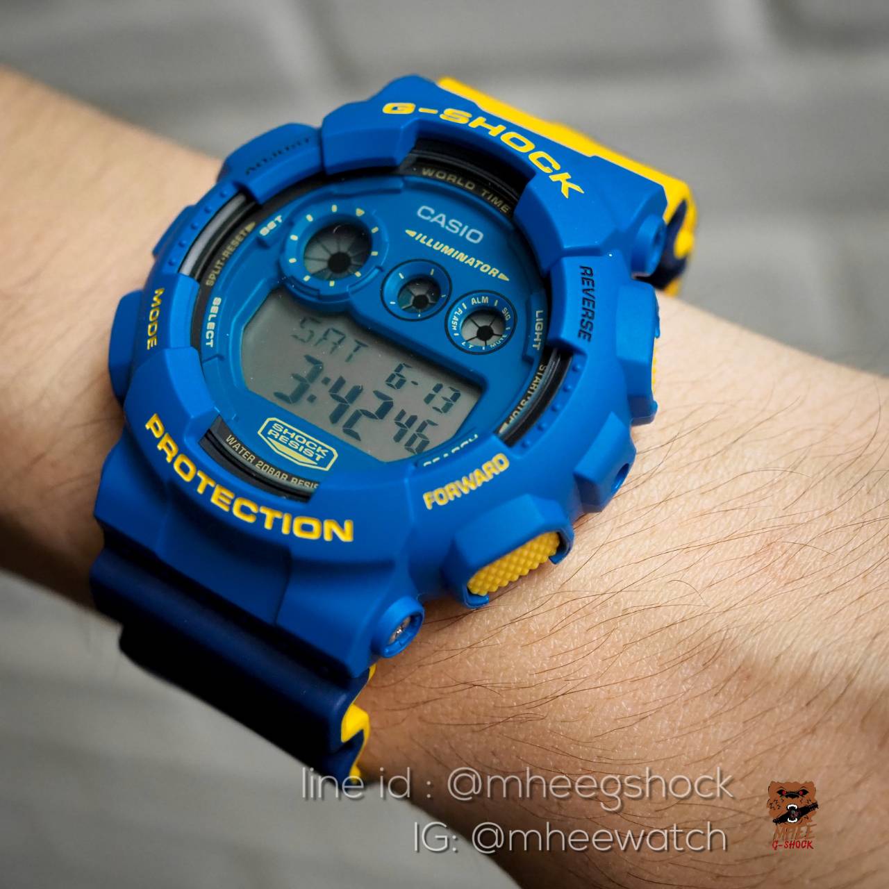 G-Shock รุ่น GD-120NC-2DR Wolverine