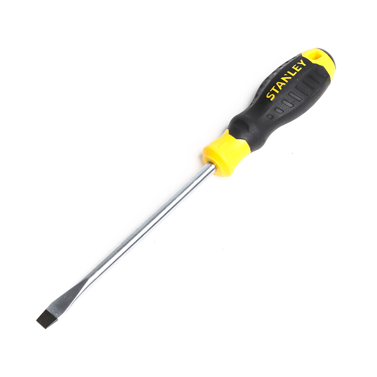 STANLEY ไขควงปากแบน รุ่น Cushion Grip2 ผลิตจากเหล็ก CR-V