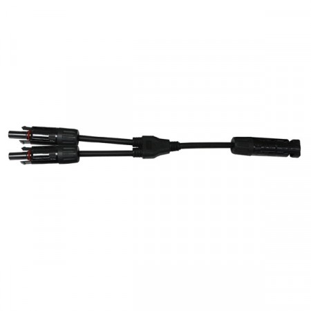 Link CB-1014 MC4 Y-Branch Cable , 2 to 1 w/Connector (Pair), 1500V, TUV Standard, (4.0 mm² and 6.0 mm²)