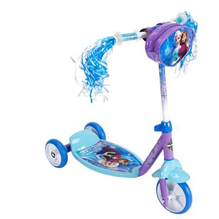 Huffy Disney Frozen 3-Wheel Preschool Scooter with Handlebar Bag สกู๊ตเตอร์ลายเจ้าหญิงโฟรเซ่น มีกระเป๋าใส่ของ