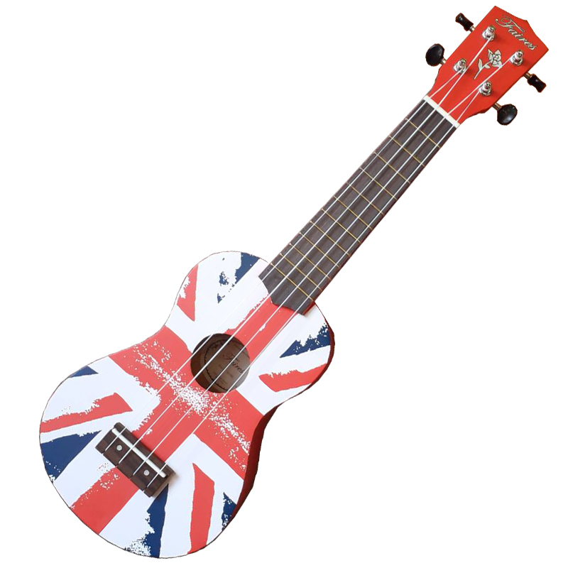 อูคูเลเล่ FAIRES UK-20A Soprano UKULELE ลายธงชาติอังกฤษ