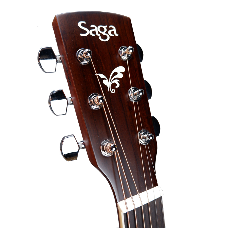 Saga SF700GCE Electric Acoustic Guitar กีตาร์โปร่งไฟฟ้า