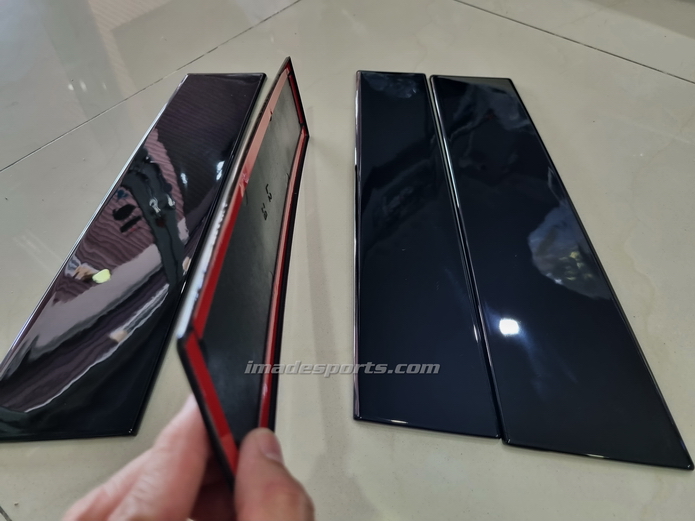 เสาประตูกลาง HRV 2022 (Black Piano) ABS