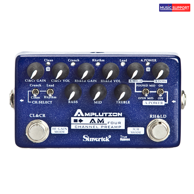 เอฟเฟ็คกีต้าร์ไฟฟ้าSinvertek Amplution AM Preamp