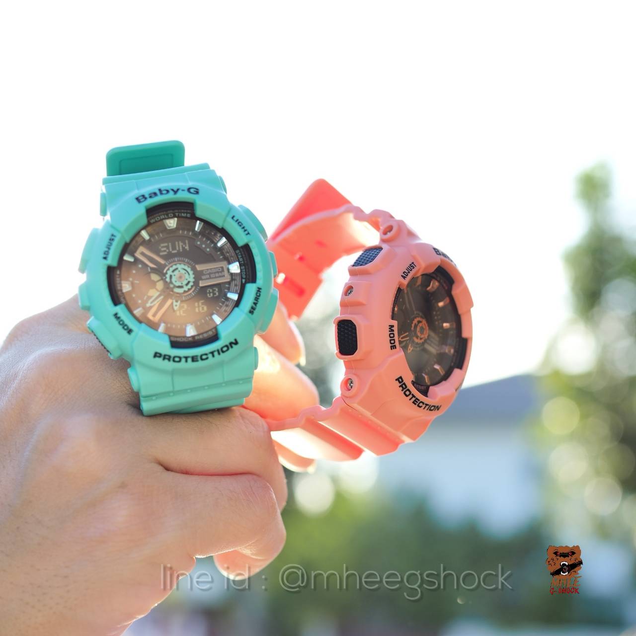 Baby-G Pastel รุ่น BA-110 SERIE ของแท้ ประกันศูนย