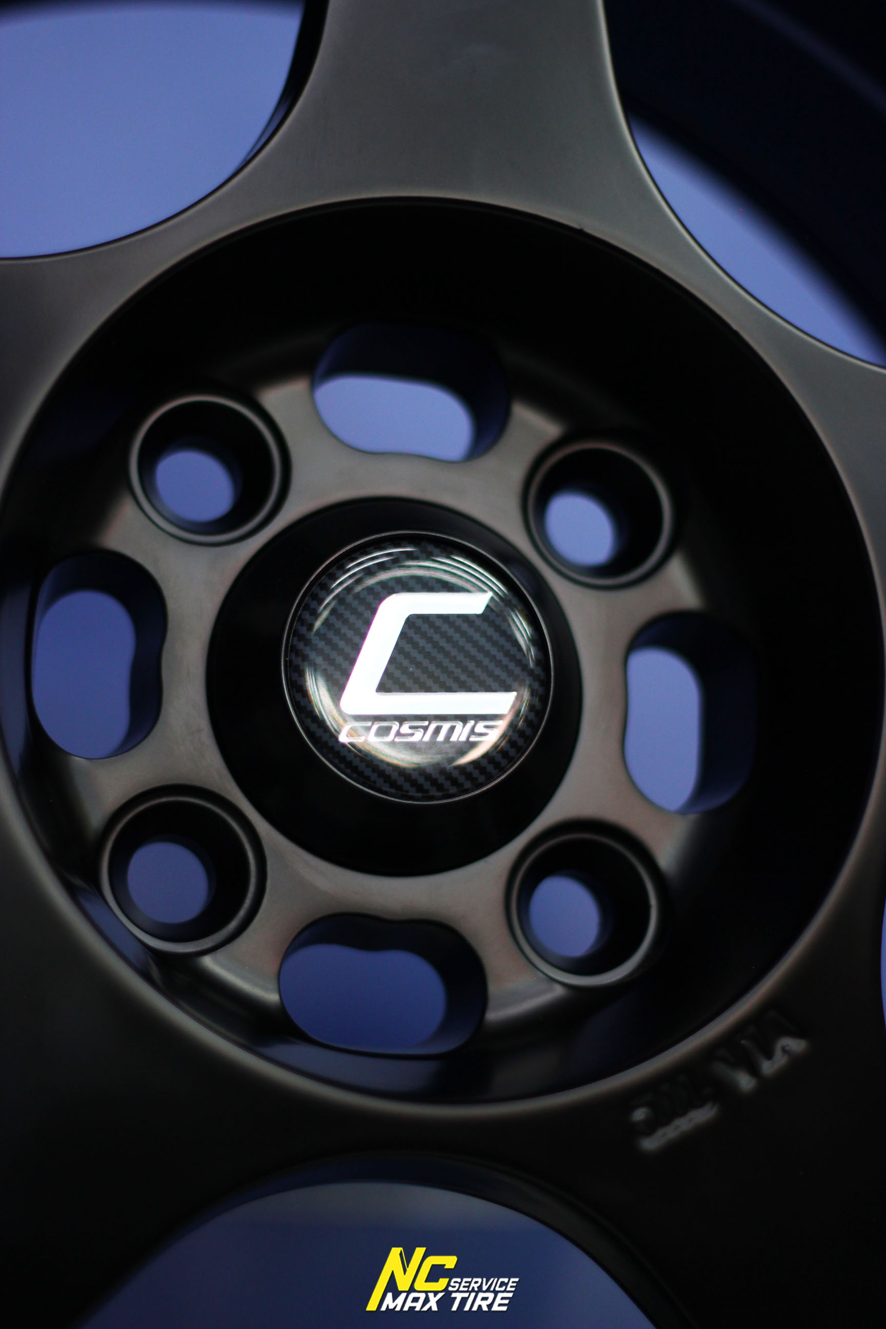 ล้อแม็กขอบ15 / Cosmis / CMR / ล้อแม็กสีดำด้าน / 15X7 4H100 ET35