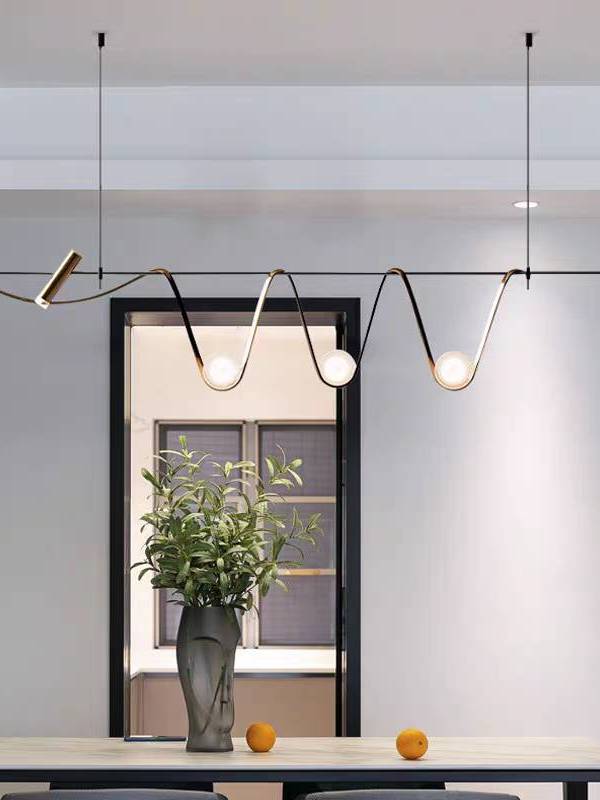 CT205A204 SOTMIA โคมไฟโต๊ะทานข้าว โคมสไตล์อิตาลีรูปทรงพิเศษ เคาน์เตอร์บาร์ Nordic Light