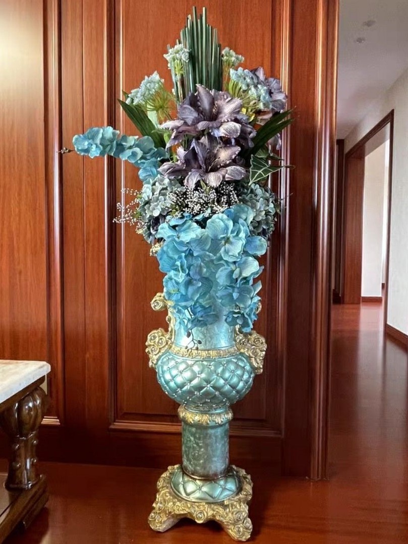 CT212E054 DECHOME Flower ornaments แจกันดอกไม้ตั้งพื้น ตกแต่งบ้าน ตกแต่งโรงแรม