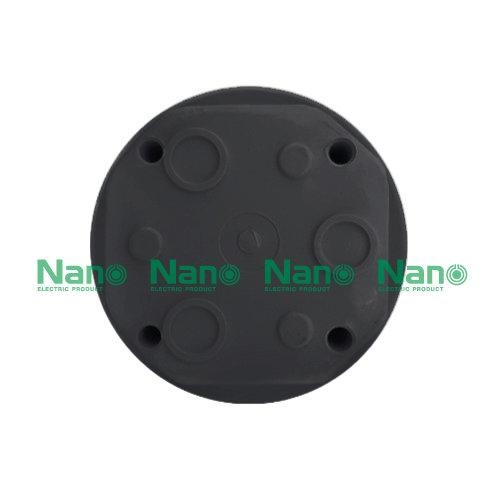 NANO Electric® NANO-200B กล่องกันน้ำพลาสติก ฝาทึบ ขนาด W98xH98xD61 mm (JUNCTION BOX IP6) สีดำ