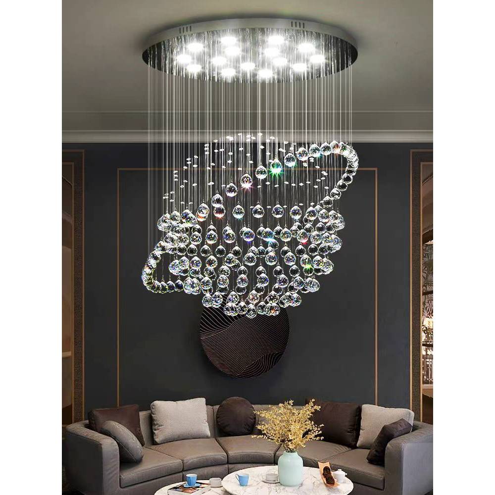 CT195A163 SOTMIA โคมระย้า โคมไฟพวงองุ่น ไฟติดโถงบรรได