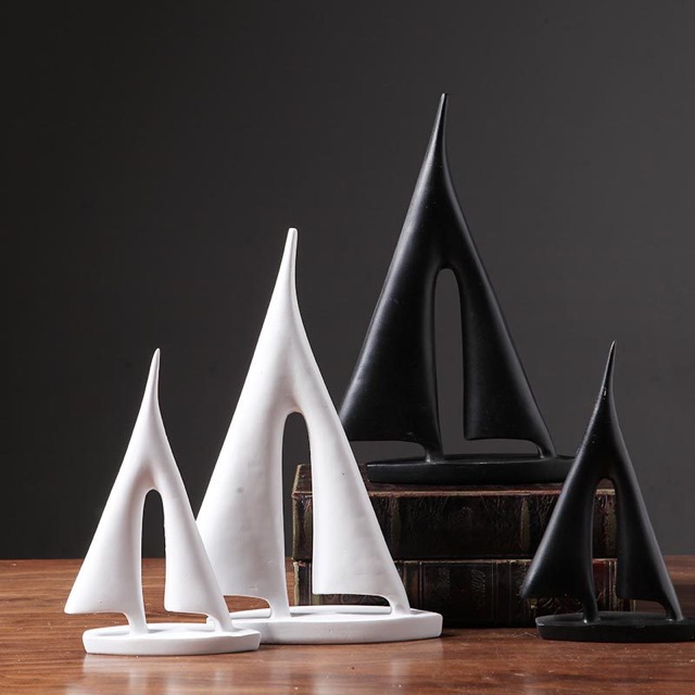 C1009B026 HAOYUN เรือสำเภา เรือใบ ตกแต่งบ้าน ธุรกิจรุ่งเรือง ประสบความสำเร็จ ของขวัญ เรือใบตกแต่ง ของตกแต่งห้อง