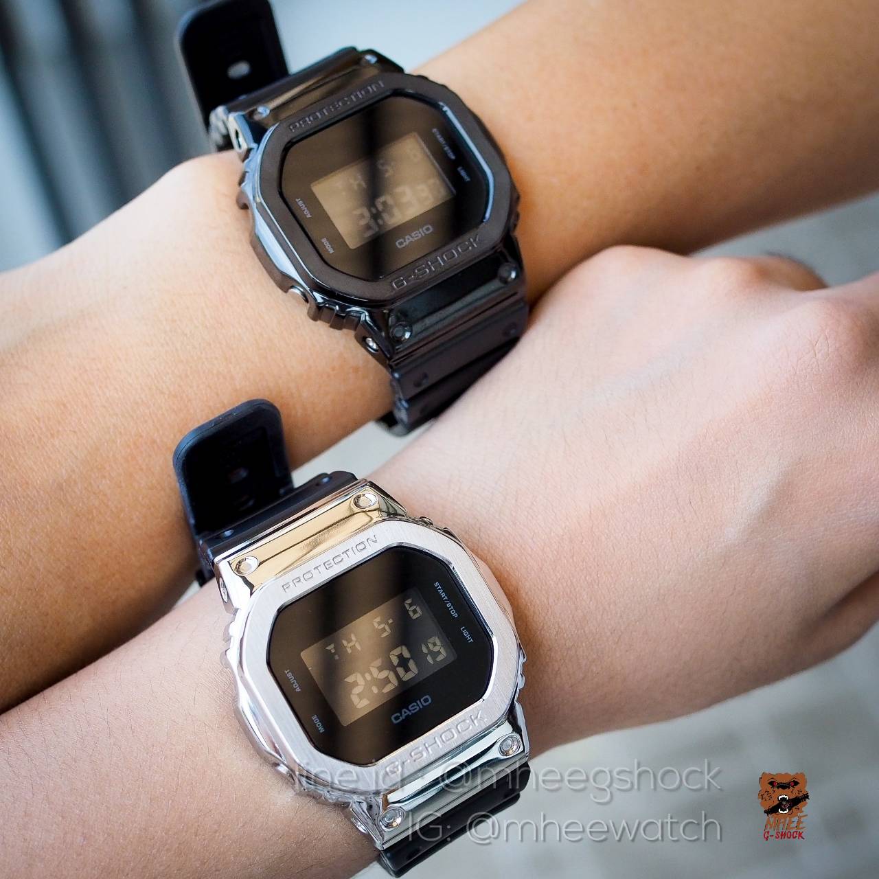 G-Shock Custom DW-5600 Silve