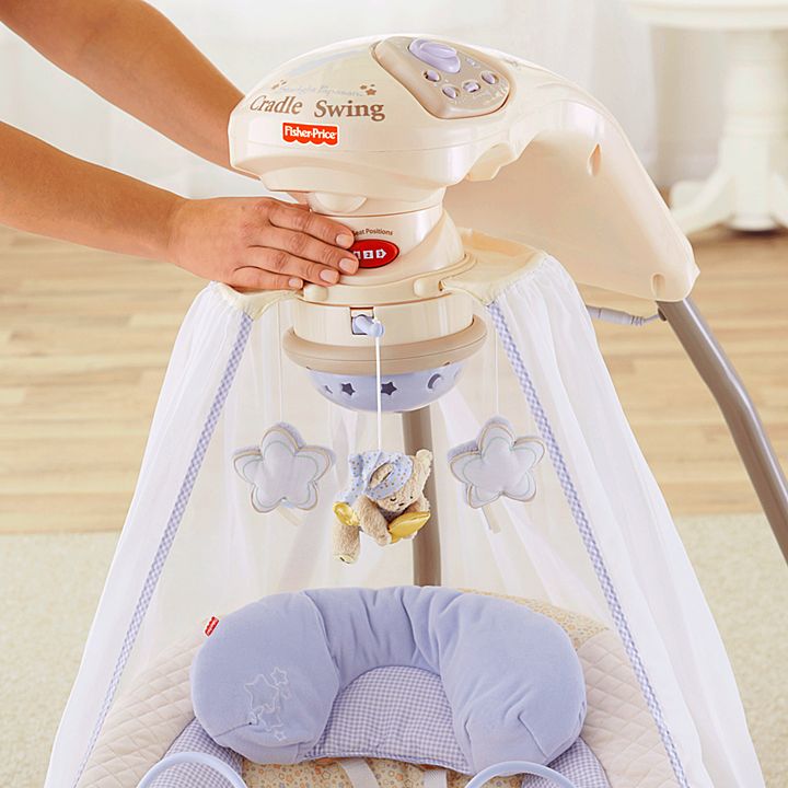 Fisher Price Papasan Cradle Swing Starlight เปลไกวอัตโนมัติ เปลไกวไฟฟ้า