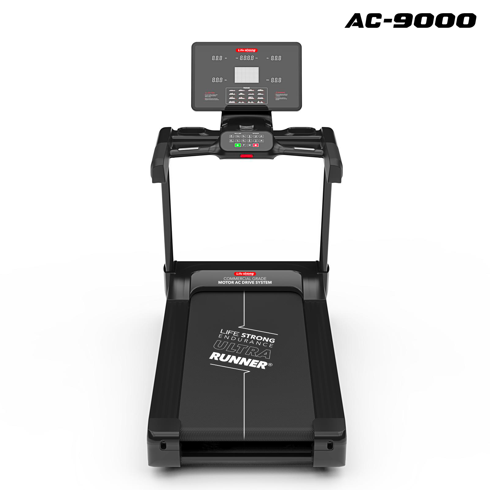 ลู่วิ่งไฟฟ้า Life Strong ULTRA RUNNER รุ่น AC9000 Endurance มอเตอร์ AC 7.5 แรงม้า