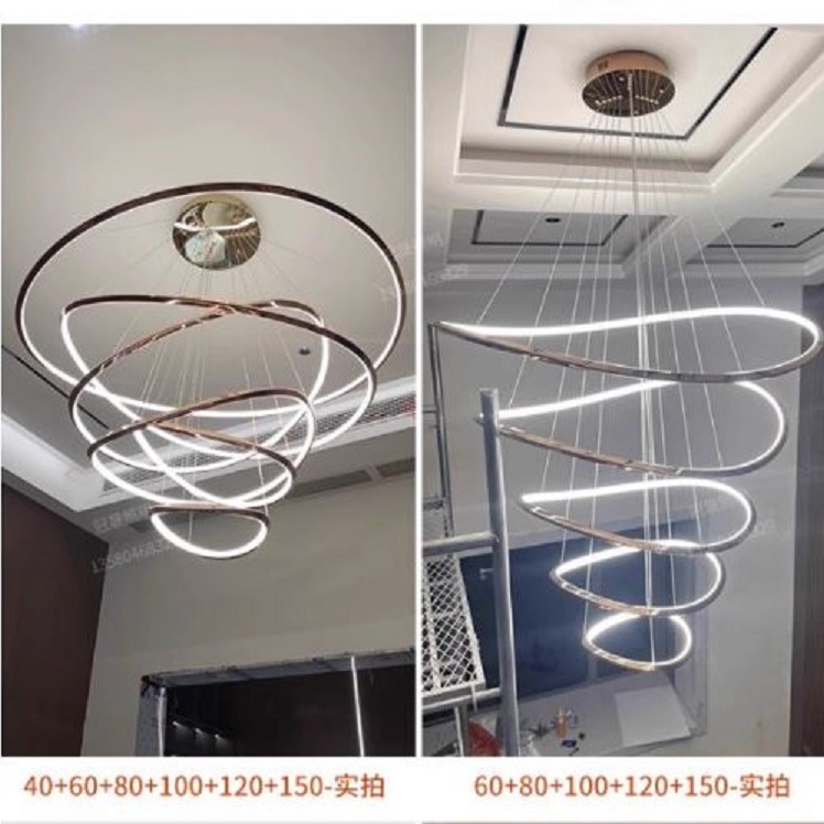 CT220A265 SOTMIA โคมไฟระย้า โคมไฟโมเดิร์นสีทอง Chandelier Lighting