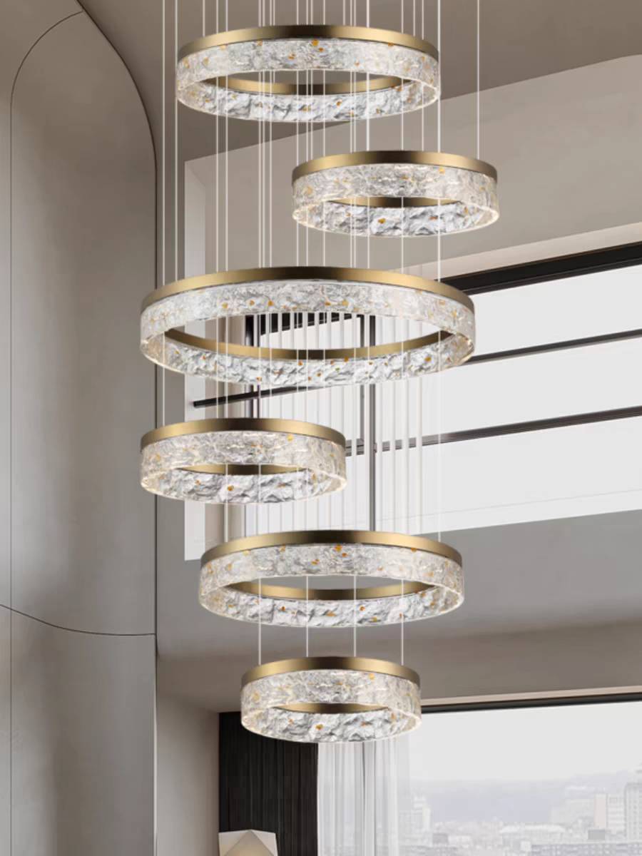 CT223A282 SOTMIA โคมไฟระย้า โคมไฟโมเดิร์น Chandelier Lighting โถงบรรได แต่งวิลล่า
