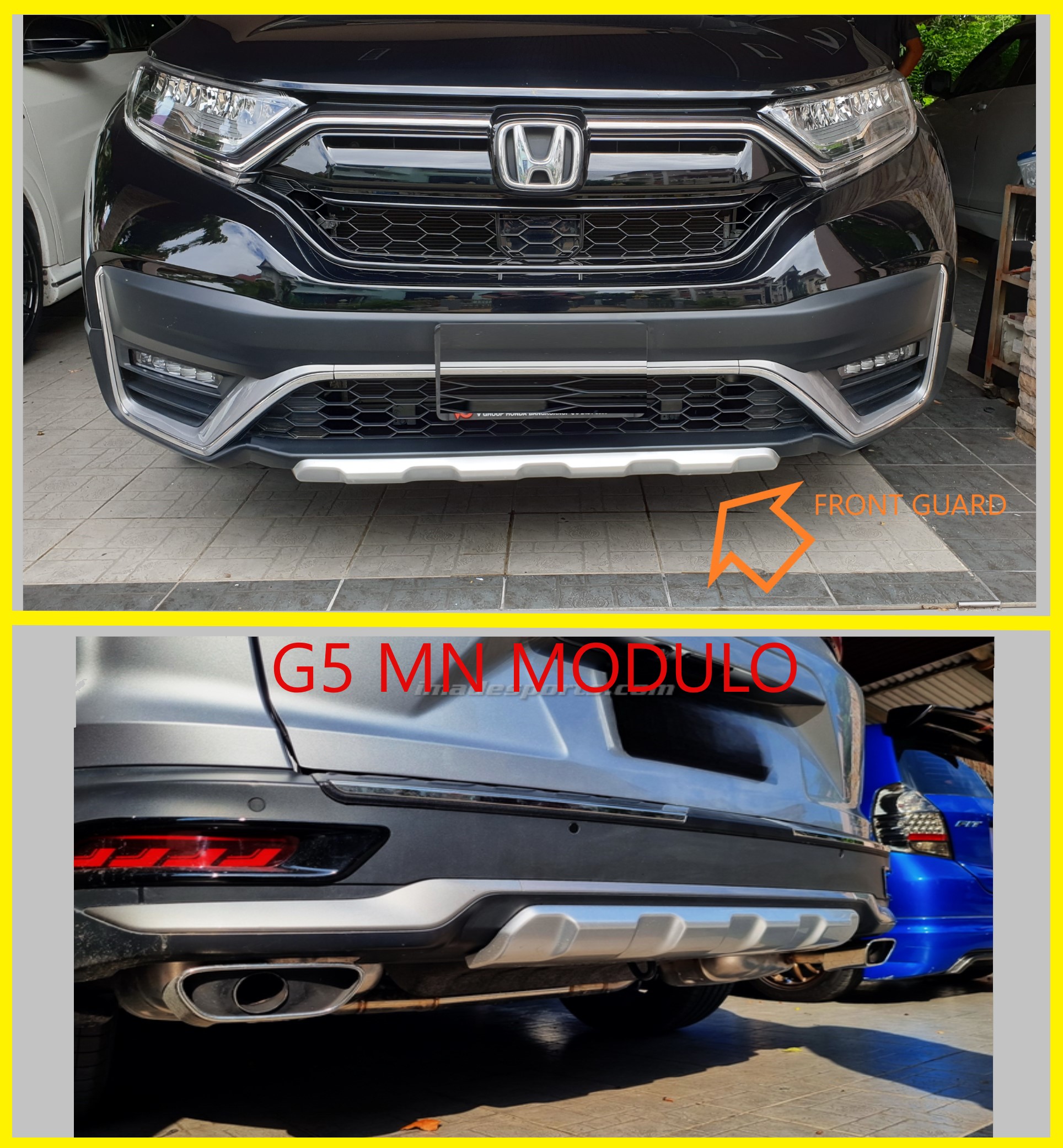 ชุดแต่ง CRV G5 2017-2018 Modulo แท้ (Import Version)