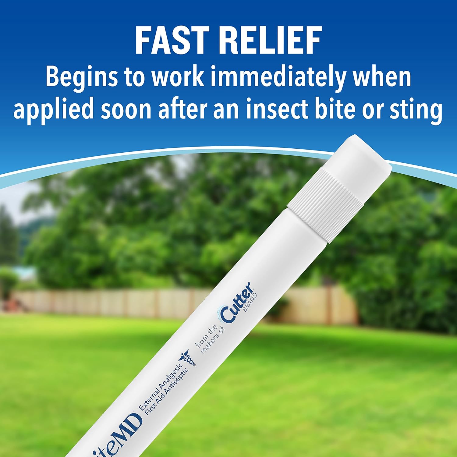 ปากกาบรรเทาอาการแมลงกัดต่อย Cutter BiteMD Insect Bite Relief Stick