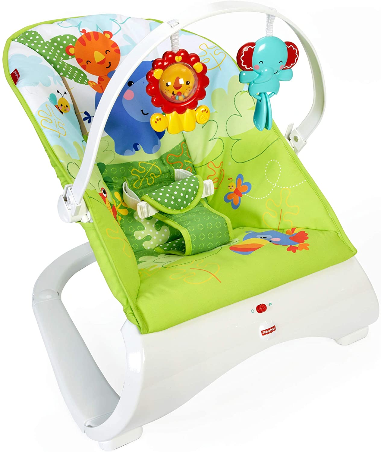 Fisher Price Rainforest Friends Comfort Curve Bouncer เปลโยก มีระบบสั่น